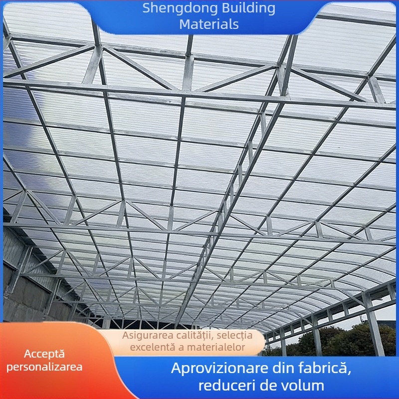 Plăci FRP de iluminat pentru sere, acoperișuri industriale și copertine pentru mașini