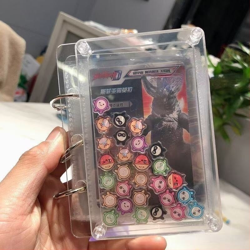 Album din acrilic Shaker, pentru carduri de 3 inch, album foto Polaroid, lucrat manual, DIY creativ, foi din acril detașabile
