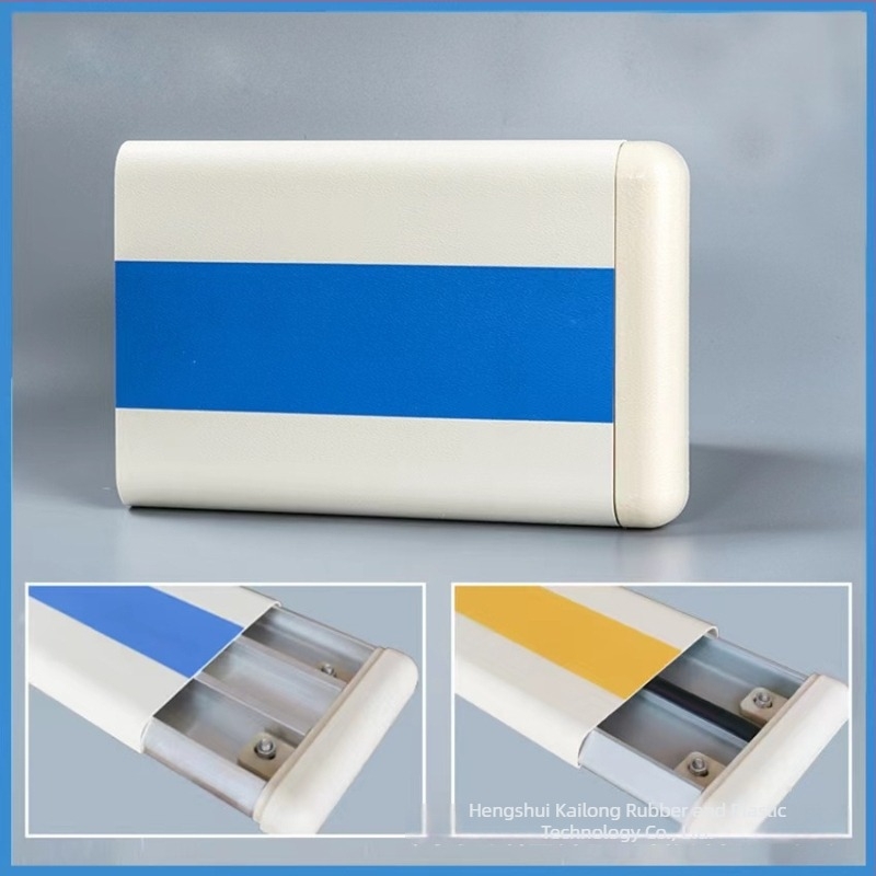 Panou de perete anti-coliziune pentru coridorul spitalului, PVC, lățime 15 cm, protecție din aliaj de aluminiu