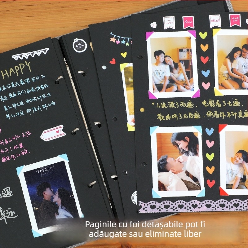 Album foto pentru copii, hand-made, cu copertă goală – jurnal de creștere și carte de amintiri