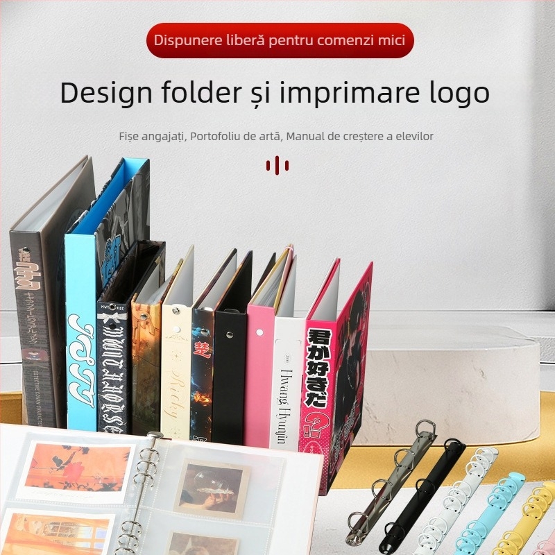 Jurnal de creștere pentru grădiniță și școală primară, album de colectare a certificatelor, personalizare cu logo
