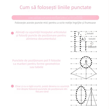 Caiet spiral perforat KOKUYO Guoyu, design simplu și creativ