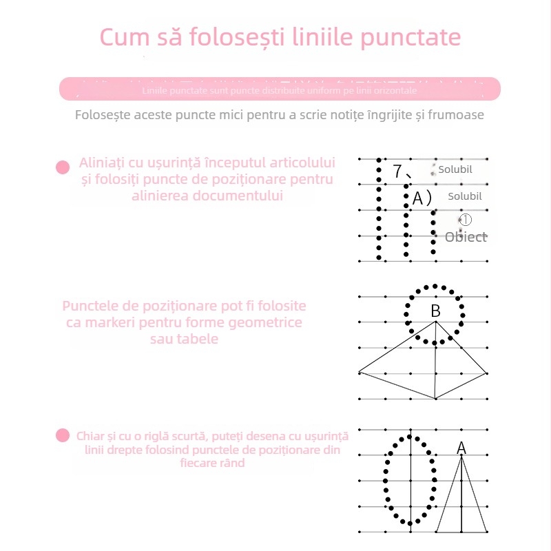 Caiet spiral perforat KOKUYO Guoyu, design simplu și creativ