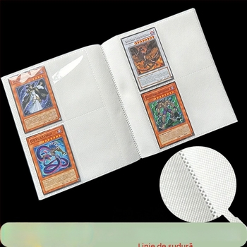 Set album foto Polaroid cu pagini interioare în textură lychee, pagini interioare din materiale nețesute, 18 pagini PP pentru carduri