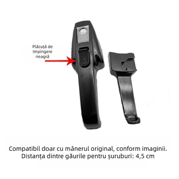 Mâner pentru oală sub presiune Shenyang Aiqi, stil vechi, negru, tip push – accesoriu (fără conductă de evacuare)