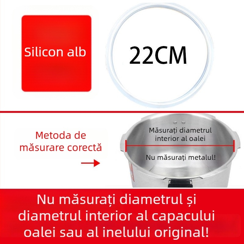 Mâner pentru oală sub presiune Shenyang Aiqi, stil vechi, negru, tip push – accesoriu (fără conductă de evacuare)