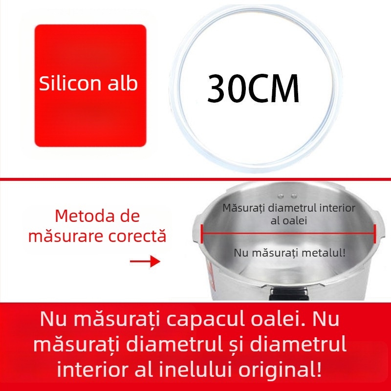 Mâner pentru oală sub presiune Shenyang Aiqi, stil vechi, negru, tip push – accesoriu (fără conductă de evacuare)
