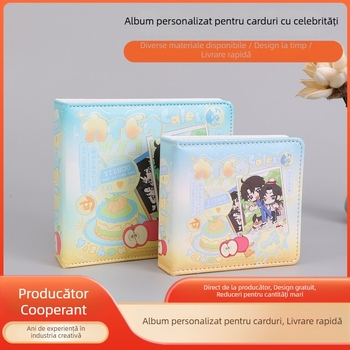 Album pentru fani, album de cărți poștale și autocolante,album de stocare a fotografiilor cu motive anime