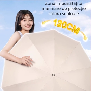 Umbrelă inversă cu 20 spițe, pentru soare și ploaie, automată, pliabilă, cu logo, pentru bărbați și femei