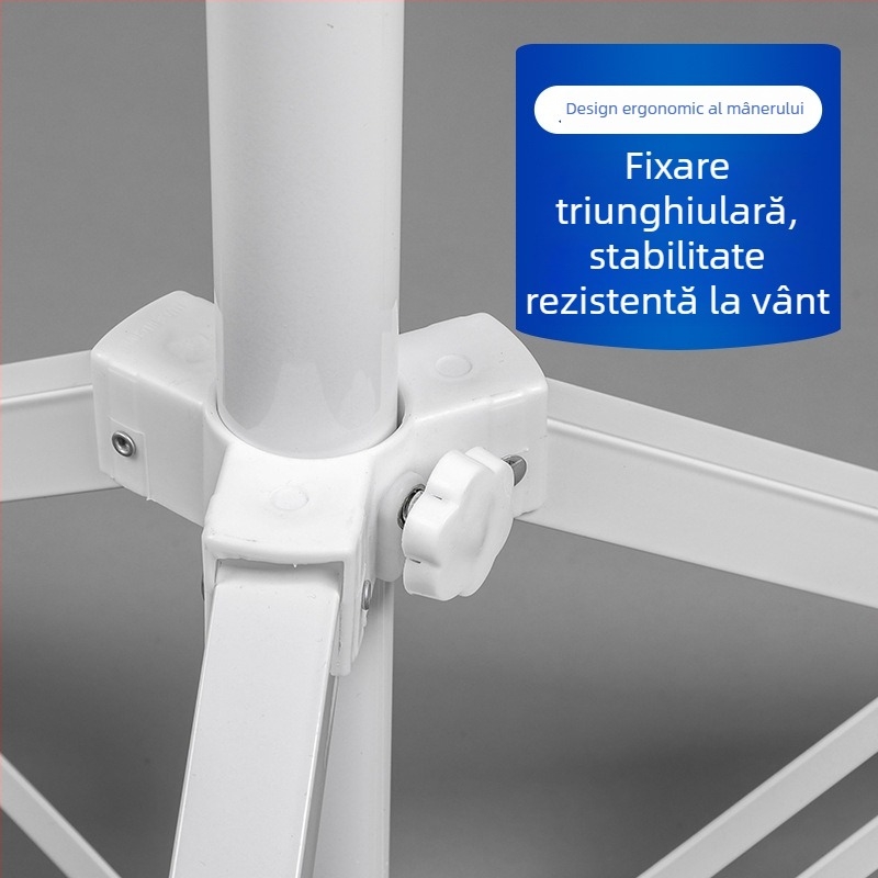Umbrelă mare de exterior pentru umbrire, bază umplută cu apă și bază publicitară, bază din plastic pliabilă
