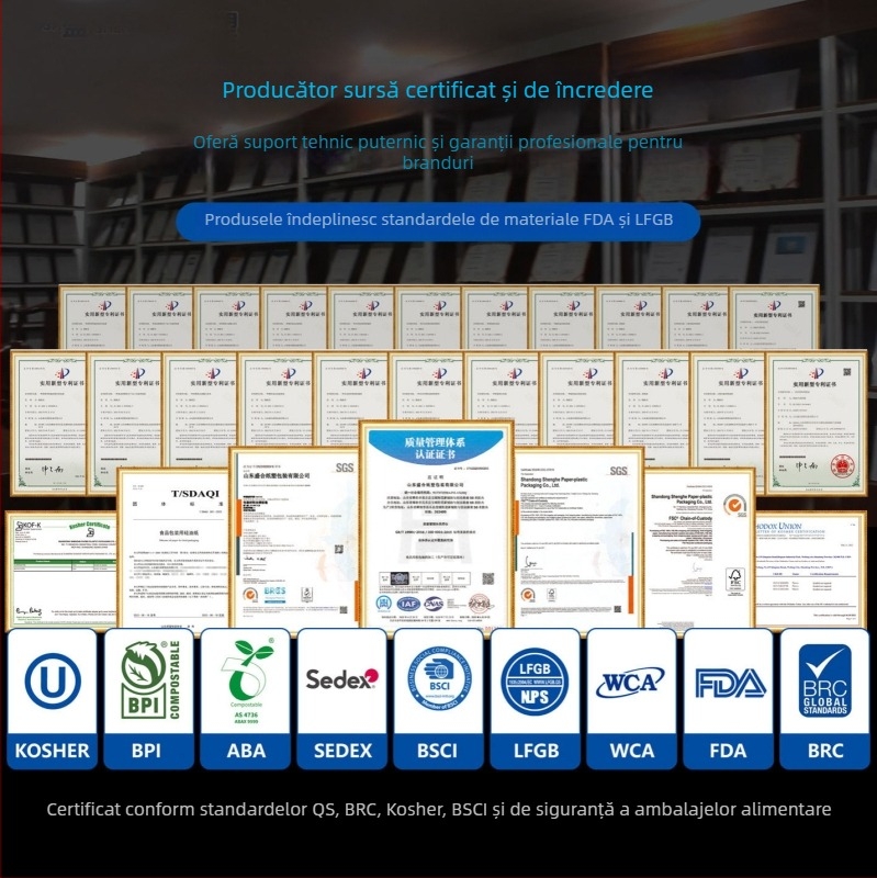 Hârtie pătrată personalizabilă pentru absorbția uleiului, pentru pui prăjit și cartofi prăjiți, hârtie de copt pentru uz casnic, culoare naturală