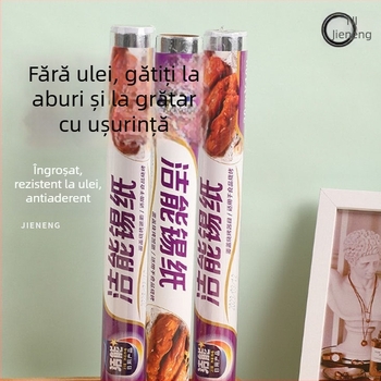 Folie de aluminiu pentru cuptor, izolație, grosime mare, pentru bucătărie și grătar