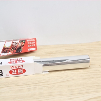 Folie de aluminiu de 0,01 mm pentru grătar și ambalare la pachet, conservarea alimentelor, dimensiuni 30 cm × 2 m