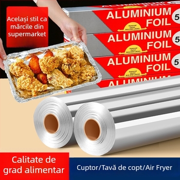 Folie de aluminiu pentru coacere și grătar