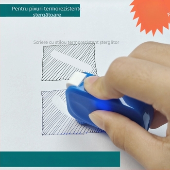 Radieră inteligentă reîncărcabilă pentru cerneală termoreactivă a pixurilor