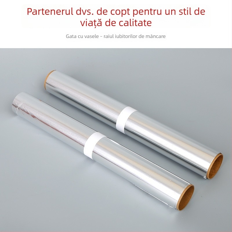 Folie de aluminiu îngroșată, la comandă, pentru accesorii de grătar, bucătărie și uz comercial