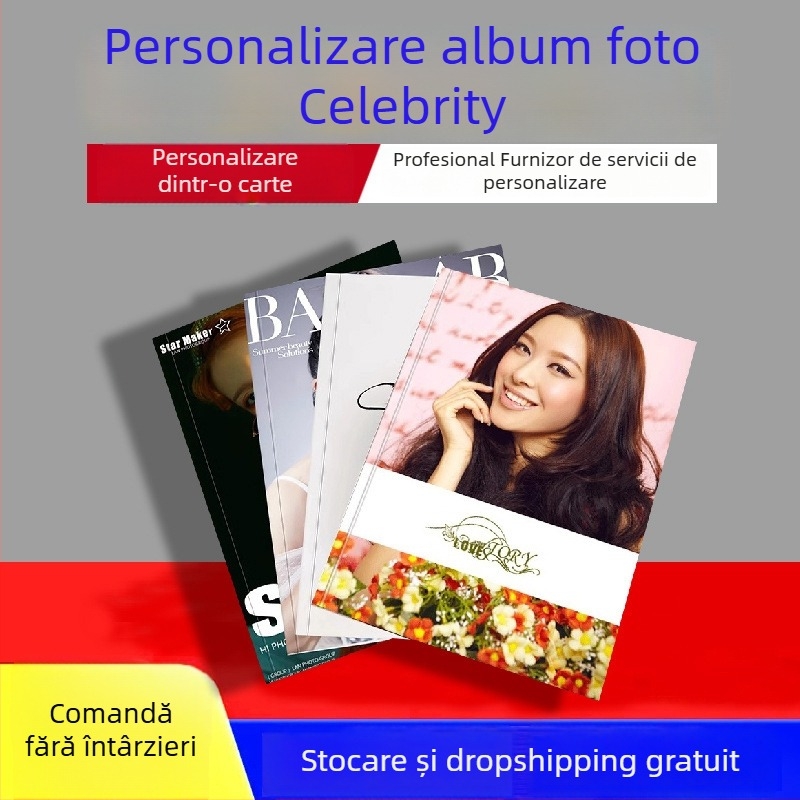 Album PB pentru celebrități: imprimare, carte foto personalizată și album comemorativ pentru absolvire