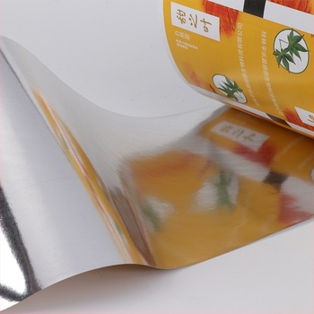 Material pentru ambalarea pliculețelor de ceai: hârtie laminată cu folie de aluminiu, rezistentă la ulei, ambalare individuală
