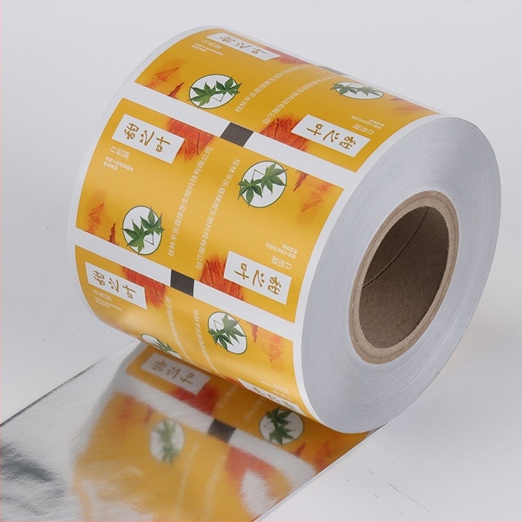 Material pentru ambalarea pliculețelor de ceai: hârtie laminată cu folie de aluminiu, rezistentă la ulei, ambalare individuală