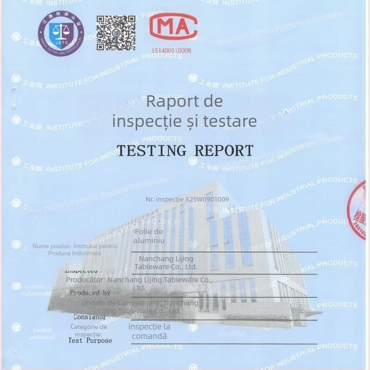 Folie de aluminiu alimentară pentru coacere și grătar, potrivită pentru sigilarea ceaiului cu lapte și a băuturilor calde, menține căldura și prospețimea, rezistentă la temperaturi înalte.