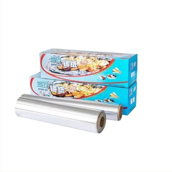 Folie de aluminiu Orchid – pachet standard 613/615 în cutie, pentru grătar: midii, pui și pește, fără spălare