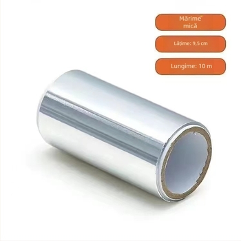 Folie de aluminiu îngroșată pentru vopsirea părului și evidențiere, lățime 12 cm, lungime 4 m