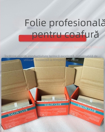 Role de folie din aliaj de aluminiu pentru coafură, folie pentru perm, hârtie pentru perm