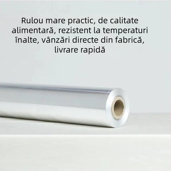 615 Foaie de folie din aluminiu pentru grătar – aluminiu pur, de înaltă calitate, pentru gătit carne și fructe de mare