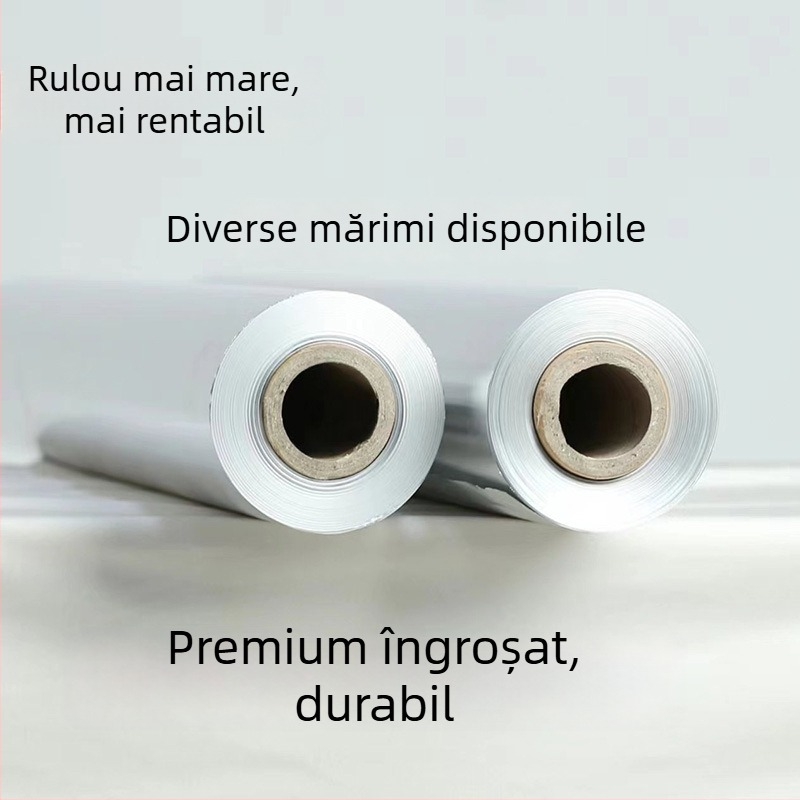 615 Foaie de folie din aluminiu pentru grătar – aluminiu pur, de înaltă calitate, pentru gătit carne și fructe de mare