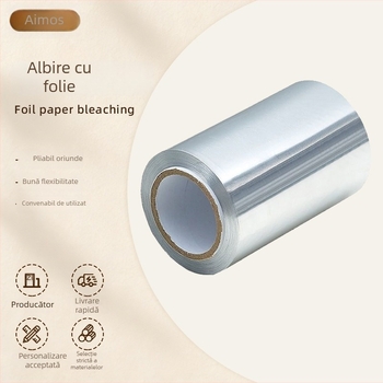 Folie de aluminiu pentru păr, pentru perm și nuanțări, folie pentru artă de unghii