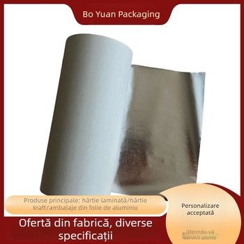 Hârtie de ambalare din folie de aluminiu colorată, personalizabilă, pentru unt și ciocolată, utilizare generală