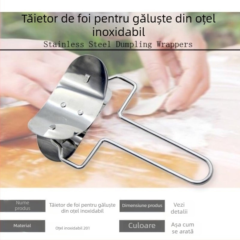Formă din oțel inoxidabil pentru tăierea foilor de gyoza
