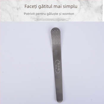 Lingură de umplere din oțel inoxidabil 304 pentru găluțe și gyoză, uz casnic