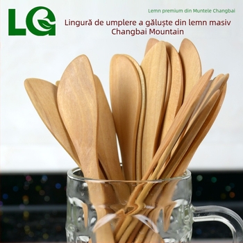 Set de unelte pentru prepararea colțunașilor: lingură de umplere din bambus, bețișor de lemn pentru umplere, plăcuță de umplere, unealtă pentru wonton, kit de gătit colțunași acasă
