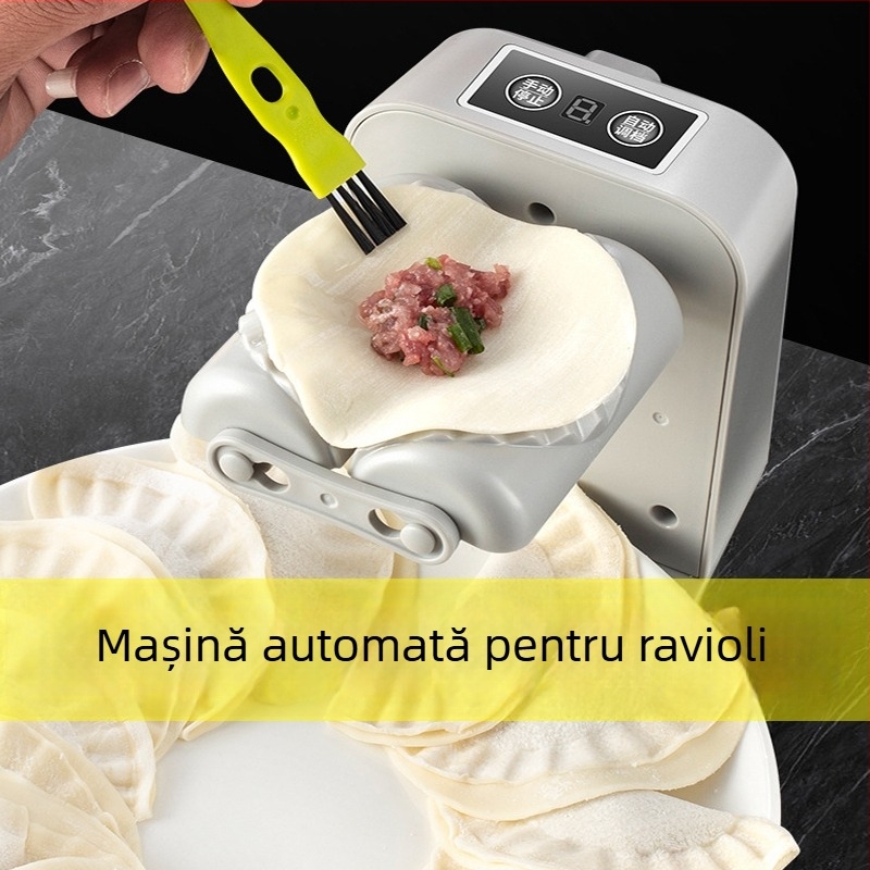 Mașină automată pentru gătit colțunași pentru uz casnic, matriță compactă pentru colțunași, mașină electrică de preparare a colțunașilor