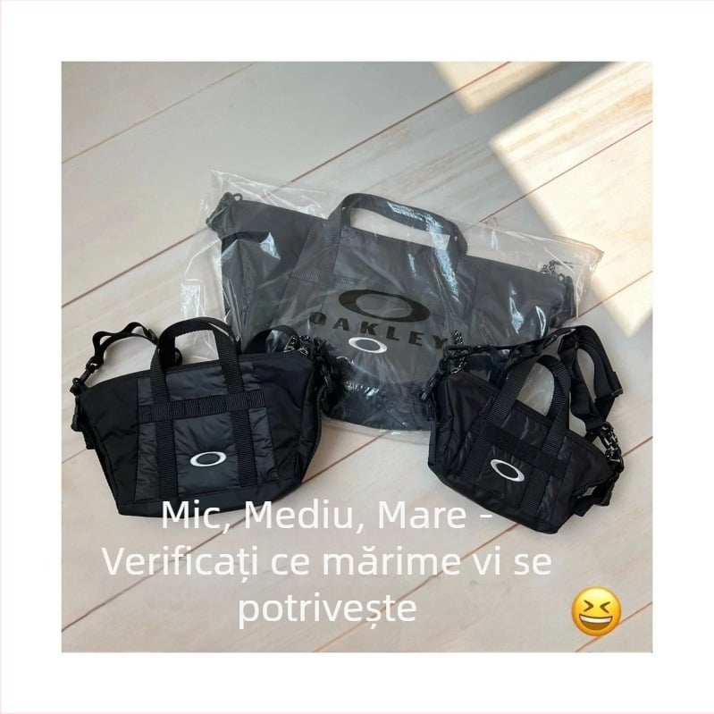 Geantă crossbody din nylon pentru bărbați, stil vintage, cu buzunar pentru telefon