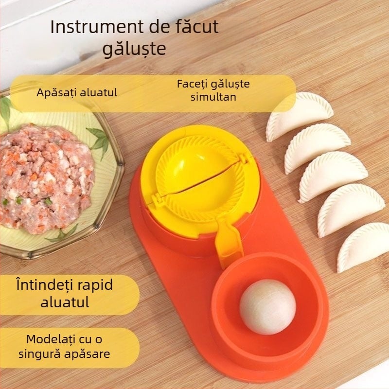 Mașină manuală pentru colțunași și rulouri pentru aluat