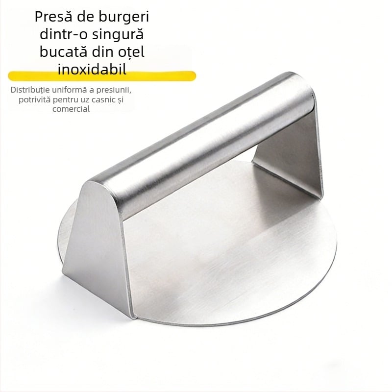 Matriță rotundă pentru chifteluțe din carne de vită, pui și calamari; presă pentru hamburger; FDA certificat