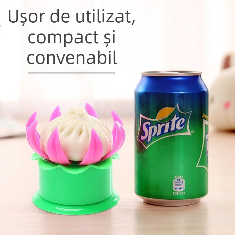 Formă manuală pentru gogoși la abur și tavă de abur – unelte de bucătărie pentru gătit la abur