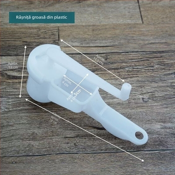 Presă manuală de usturoi pentru uz casnic, măcinător mare de usturoi pentru bucătărie, măcinător din plastic pentru usturoi și ghimbir