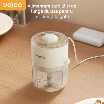 Presă electrică pentru usturoi și tocător pentru uz casnic – zdrobire usturoi, ardei iute și tocare carne