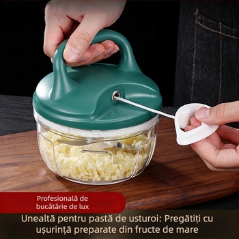 Presă manuală de usturoi și zdrobitor, compact pentru uz casnic