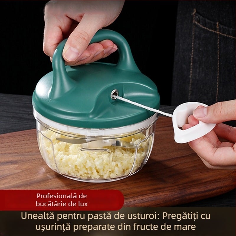 Presă manuală de usturoi și zdrobitor, compact pentru uz casnic