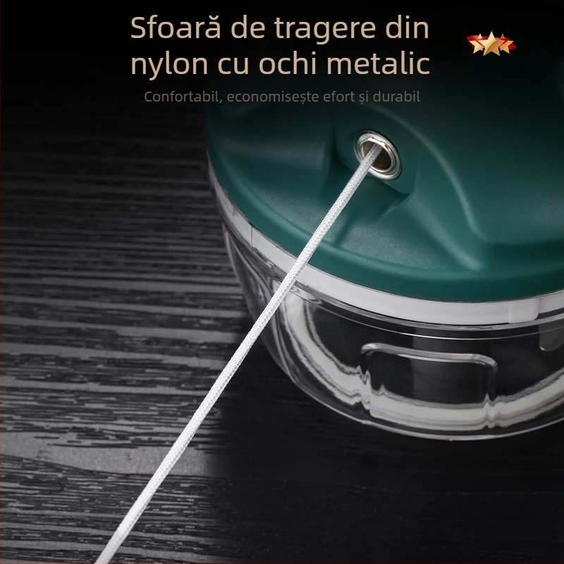 Presă manuală de usturoi și zdrobitor, compact pentru uz casnic
