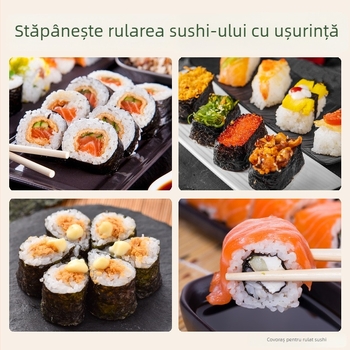 Covoraș din bambus pentru rularea sushi