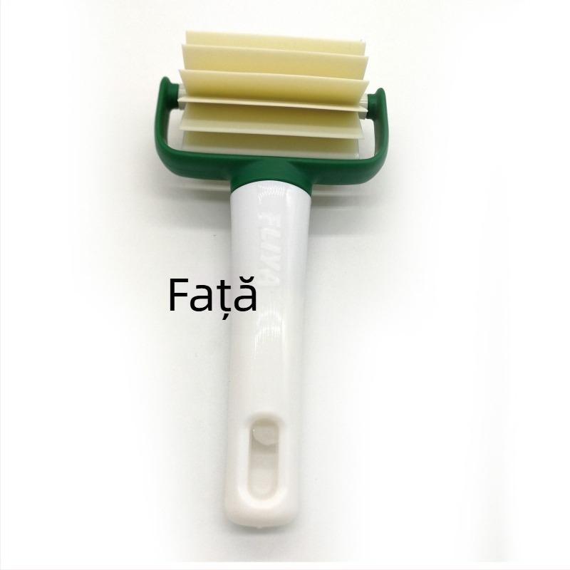 Set multifuncțional de bucătărie: tăietor pentru paste, tăietor de pizza, tăietor de pâine și formă din plastic pentru relief
