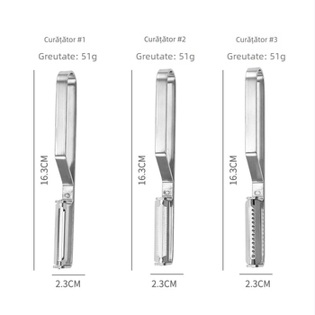 Curățător multifuncțional pentru fructe și cartofi – ustensilă de bucătărie