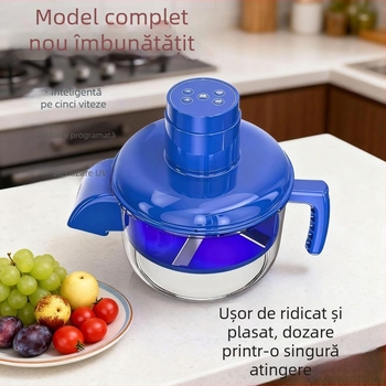 Decojitor electric pentru fructe și legume, cu decojire a strugurilor – aparat inteligent, automat, pentru uz casnic și comercial