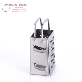 Răzuitor personalizat din oțel inox cu mâner din sârmă, răzuitor cu patru fețe, răzător compact pentru brânză și coajă de lămâie, ustensilă de bucătărie