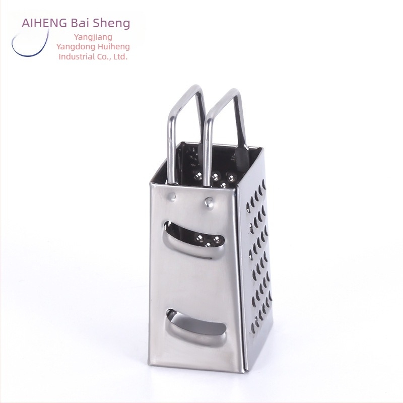 Răzuitor personalizat din oțel inox cu mâner din sârmă, răzuitor cu patru fețe, răzător compact pentru brânză și coajă de lămâie, ustensilă de bucătărie